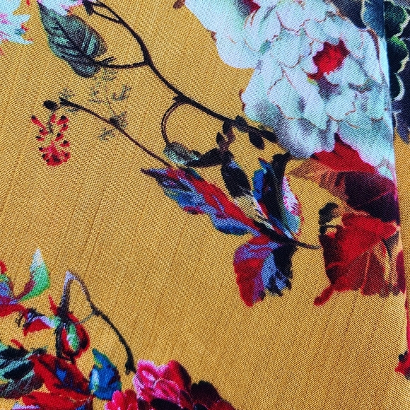 Floral yellow dress - Picture 10 of 10